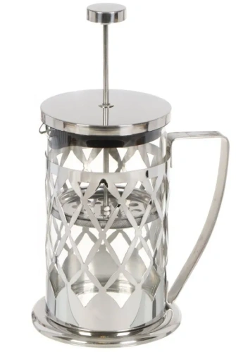 BAROUGE френч-пресс металл цв.серебро 800мл ВF-703/24